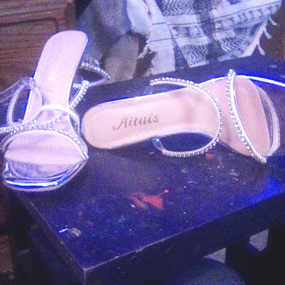 Aituis Shoes | Aituis Glitter Square Bling Rhinestone h6